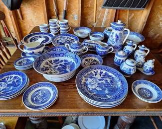 Blue Willow China Dinnerware Serving Collection Royal, Royal China More