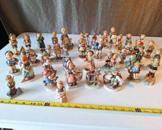 Large Goebel Hummel Figurine Collection Made in West Germany