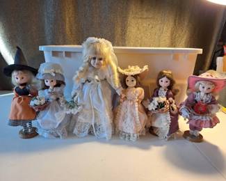 Large Bradley Dolls Collection
