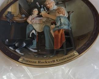 Norman Rockwell Plates