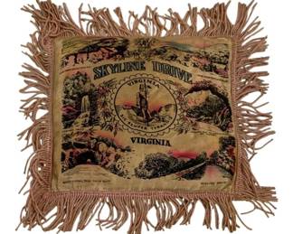 6098 - Skyline Drive Vintage Pillow - 14 x 15