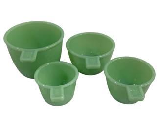 6365 - 4 Jadeite Measuring Cups