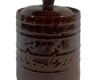 5921 - Mar Crest Stoneware Cookie Jar - 9.5 x 6.5