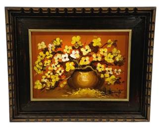 4324 - Framed Oil on Board - Signed - 20 x 16