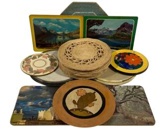 5570 - Lot of Assorted Trivets & Hot Plates