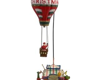 6640 - Capodimonte Chandelier - As Is/ Damaged (Description): 21 x 20.5 Used as is electric/electronic/mechanical  item. No guarantee all components, untested.6639 - Carol Towne Balloon Ride w/ Box