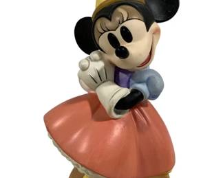 6088 - Disney's Minnie Mouse Ceramic Statue - 6.5" Tall