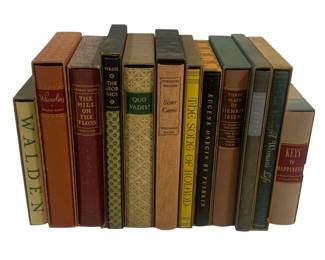 5944 - 12 Hardcover Books w/ Slipcovers