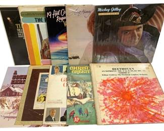 6753 - 10 Assorted LP Records