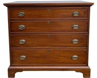 4958 - Craftique 4 Drawer Bachelor Chest (Description): 37 x 40 x 20