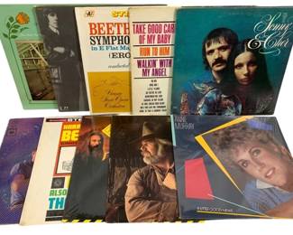 6761 - 10 Assorted LP Records