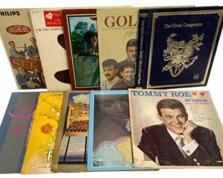 6756 - 10 Assorted LP Records