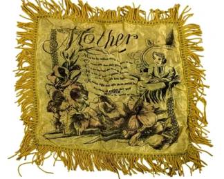 6095 - WWII "Mother" Pillow Cover - 18 x 19