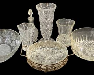6741 - Lot of Assorted Glass Items