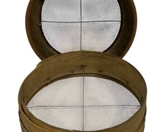 5581 - 2 Antique Sifters - 11.5 x 3.5