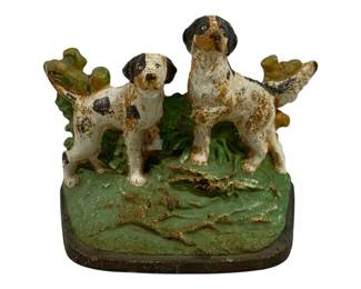 6075 - Cast Iron Doorstop - 5.5 x 5.5 x 2.25