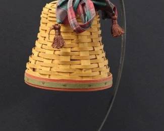 9115 - Longaberger Noel Bell Basket with Stand (16 (Description): Tall)