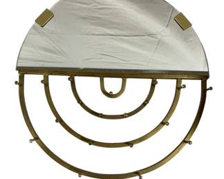 1322 - Retro Mid Century Style Hanging Jewelry (Description): Organizer w/ Mirror - 11 x 11.5