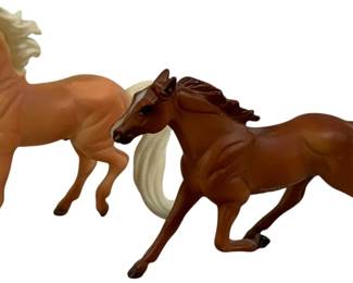 1729 - Breyer 2 Pc Morgan and Standard - 3 x 3 x 1
