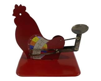6371 - Metal Egg Scale - 7 x 5.5 x 7.25