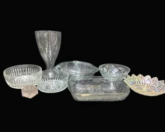 1371 - Lot of Assorted Glass Items