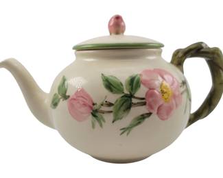 6926 - Franciscan Desert Rose Teapot (Description): 6 x 10 x 6