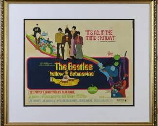9020 - The Beatles Yellow Submarine (Description): 25.5 X 22