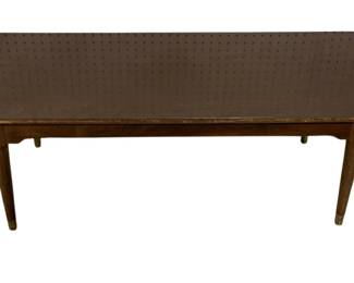 6129 - Mid-Century Coffee Table (Description): Ware Consistent with Age. 48 x 18 x 15