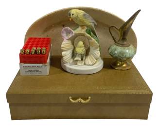 6670 - Lot of Assorted Items - Trinket Box & More