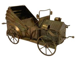 6681 - Musical Metal Car - 10 x 6 x 6 (Description): Used as is electric/electronic/mechanical  item. No guarantee all components, untested.