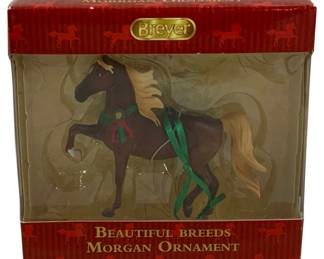 1721 - Breyer Morgan Ornament In Box