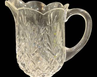 6719 - Crystal Pitcher - 8.25 x 8