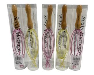 4156 - 5 Scalp Massagers - New