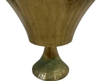 1365 - Brass Footed Urn - 7 x 7.5