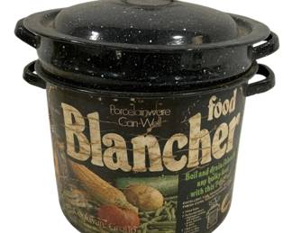 5550 - Porcelainware Can-Well Blancher - 10.5 x 11