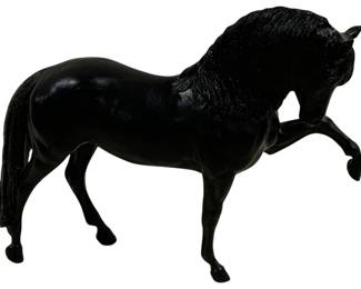 1765 - Breyer Midnight Bronco - 10.5 x 3 x 10