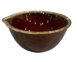 5935 - Hull Pottery Mixing Bowl - 8.25 x 4.25