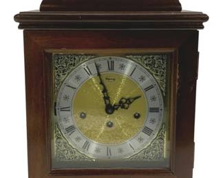 6883 - Ridgeway Mantle Clock - 15 x 11 x 6 (Description): Used as is electric/electronic/mechanical  item. No guarantee all components, untested.