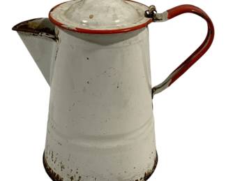 5607 - Enamelware Coffee Pot - 9 x 8.5