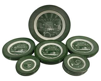 5869 - 26 Royal Colonial Homestead Plates