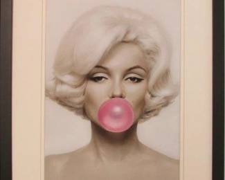 9029 - Marilyn Monroe Bubblegum (Description): 16 X 20