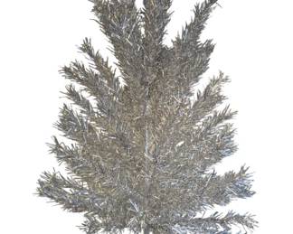Lot 5 - Evergleam 6' Aluminum Christmas Tree w/original box, flaps separated