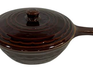 5880 - Mar Crest Stoneware Covered Dish - 8 x 6