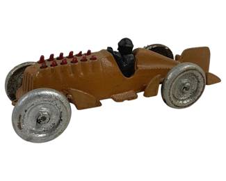 6349 - Cast Iron Racer Car - 10.5 x 4 x 3