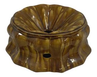 5610 - Stoneware Bennington Spittoon - 8 x 4