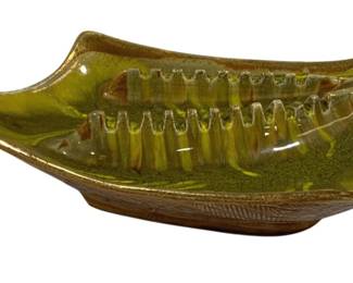 4154 - California Pottery Ashtray - 13 x 9.5