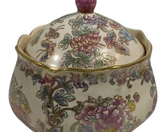6886 - Andrea Covered Jar - 9 x 8