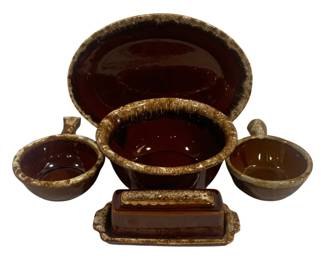 5890 - 5 Hull Pottery Items