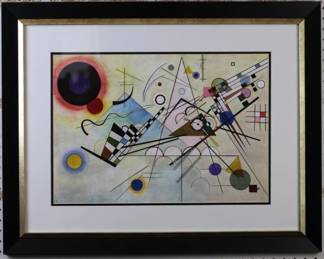 9002 - Composition VII Giclee by Wassily Kandinsky (Description): 26 X 22.5