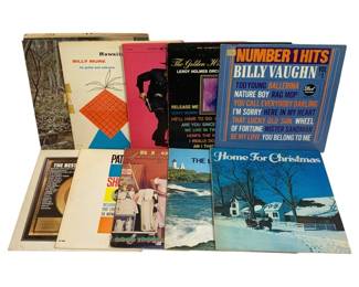 1004 - 10 Assorted LP Records